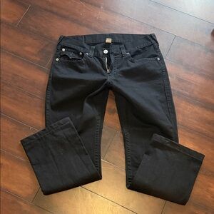 True Religion Men's Black Straight Leg Jeans new